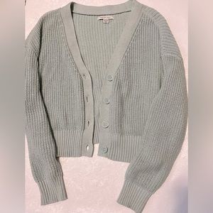 American Eagle Cardigan Seafoam Green XS